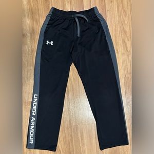 Youth Black Under Armour Pants